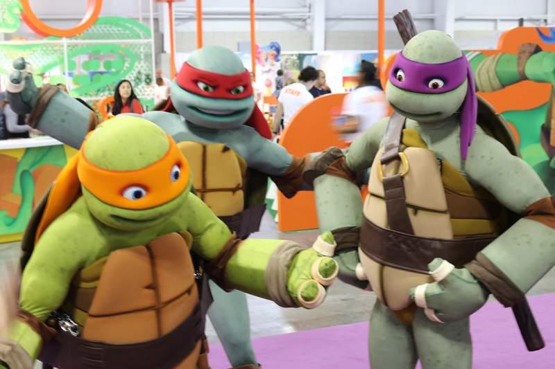 Beware the leaderless roaming ninja turtles.